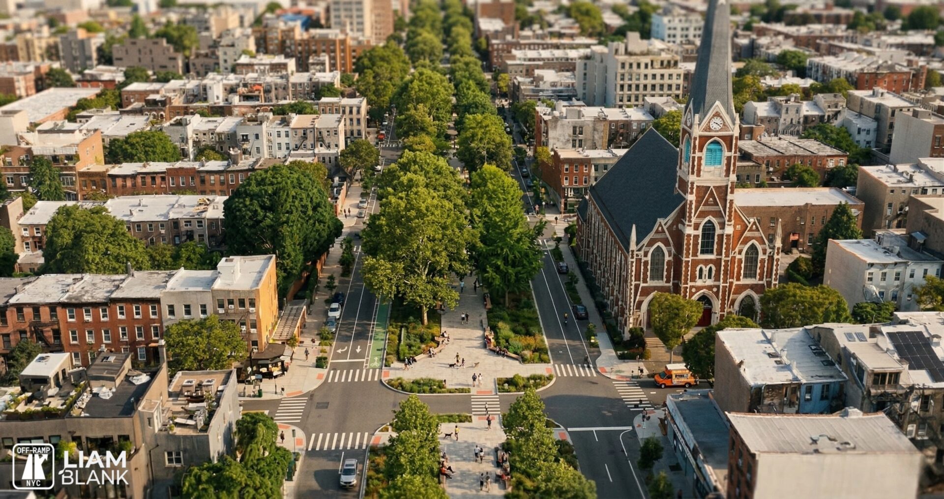 Park Slope BQE replacement visualization.