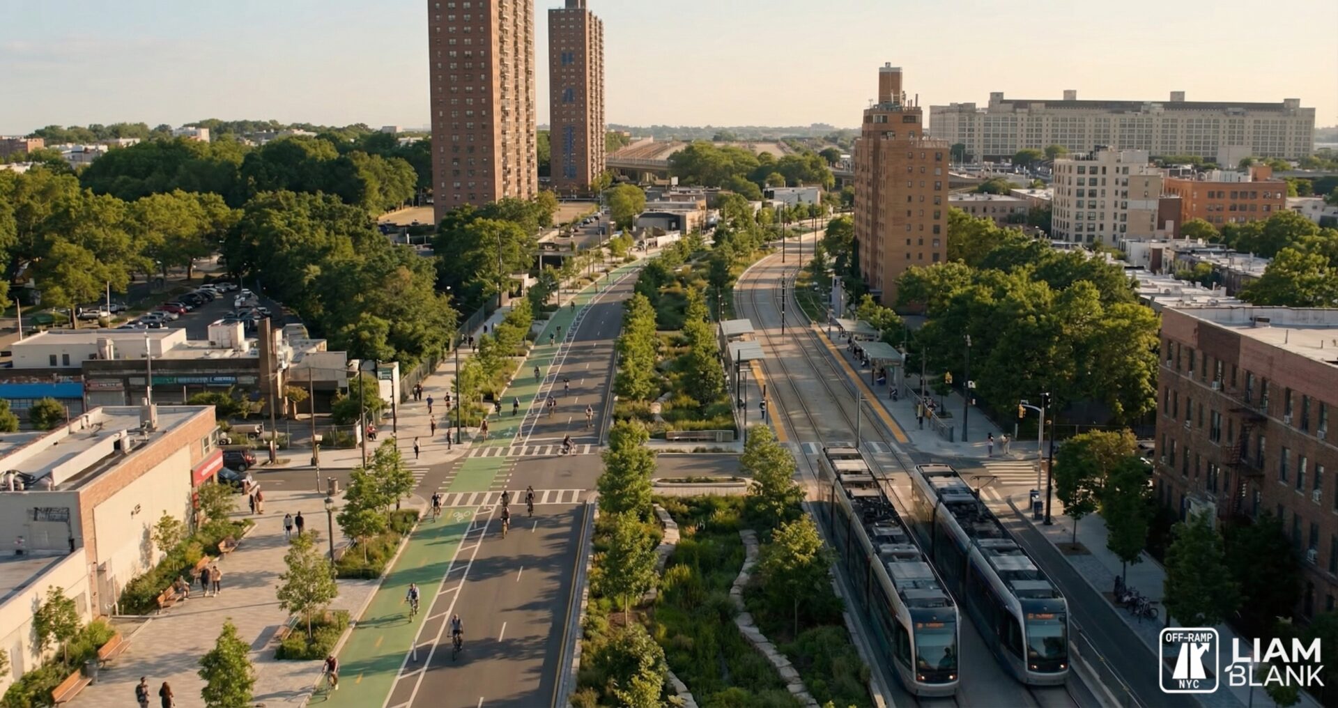 South Brooklyn BQE replacement visualization.