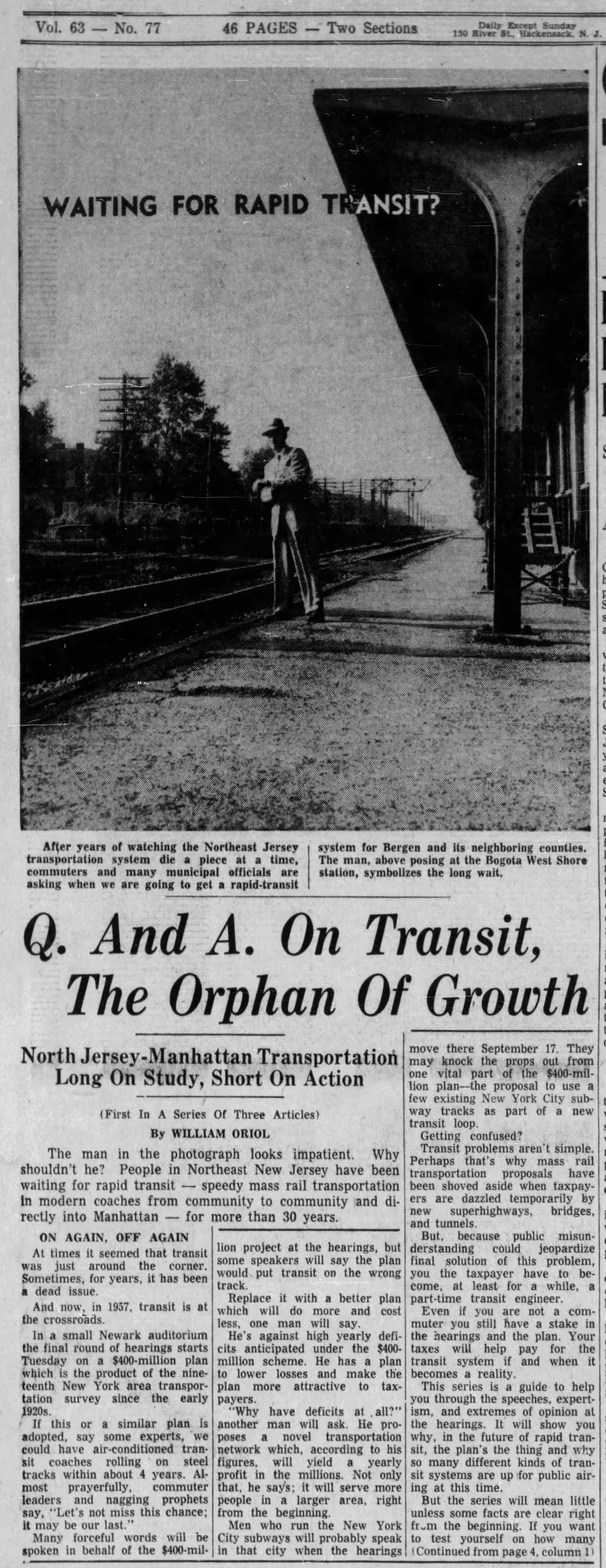 Q. And A. On Transit, The Orphan Of Growth — Source page 1