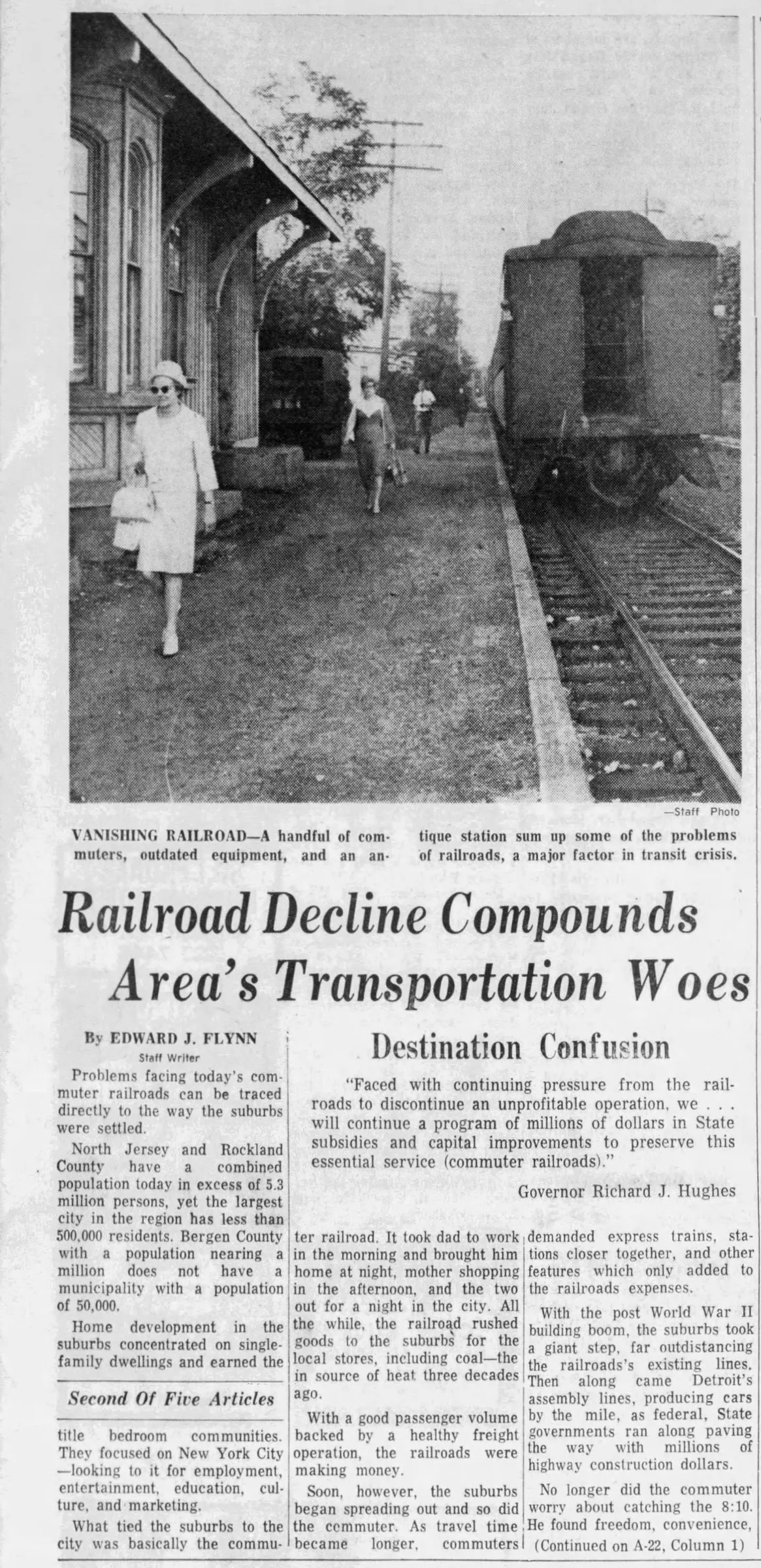 Railroad Decline Compounds Area’s Transportation Woes — Source page 1